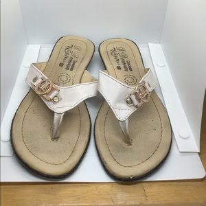 Creaciones Donovan - Slip On Sandals - Cream - Ladies Size 7 1/2